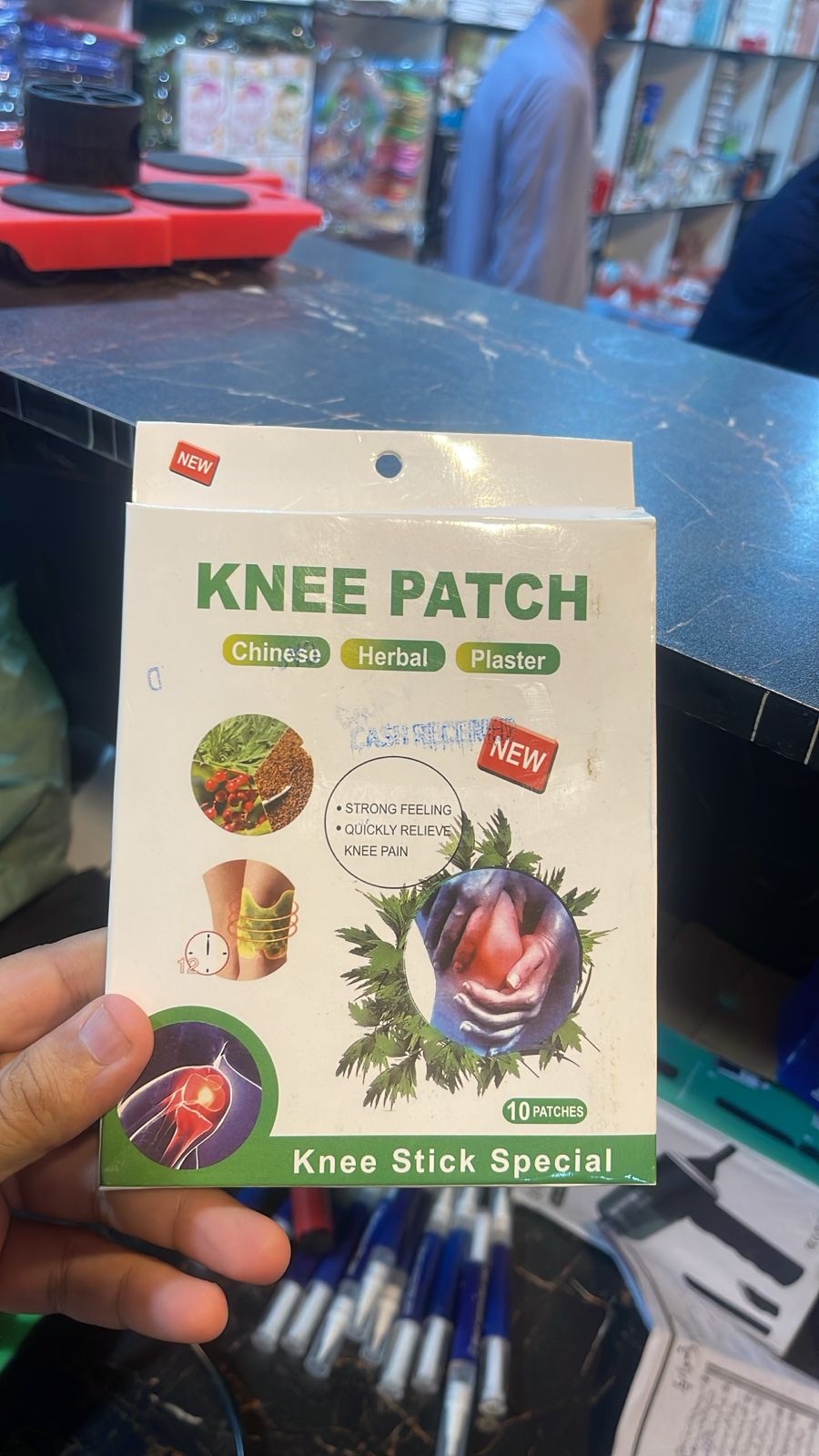 Pack of 10 Knee Pain Relief Patch