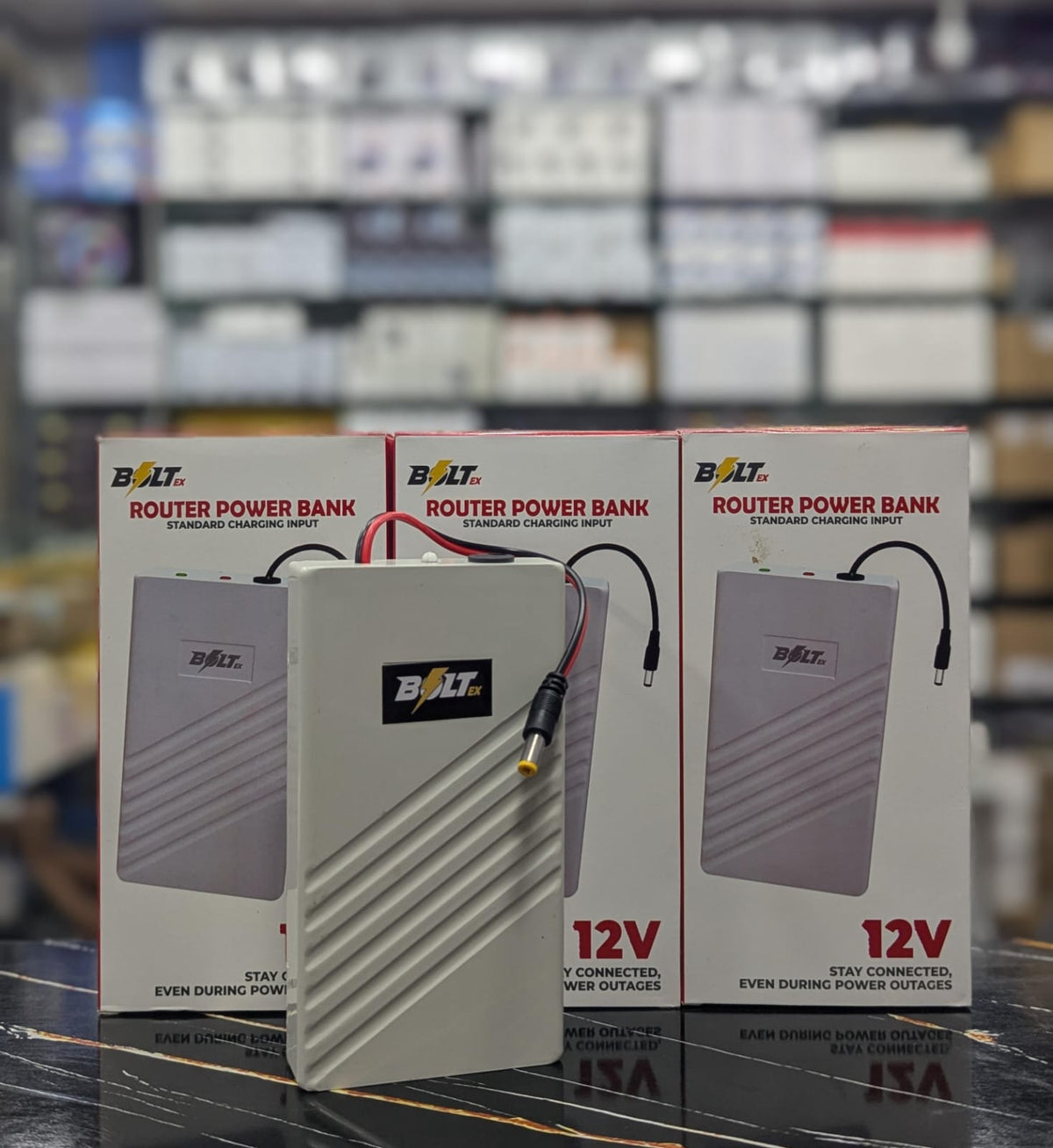 Bolt/ex 12V Router UPS Power Bank (20000mAh)