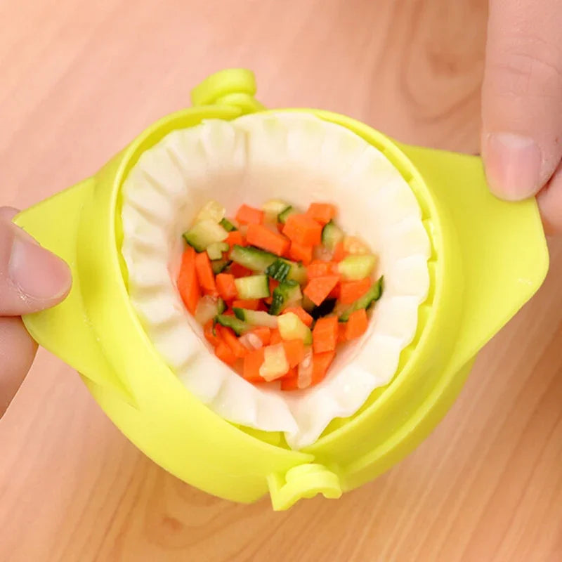 Dumpling Skin Artifact – 2-in-1 Manual Press & Mold