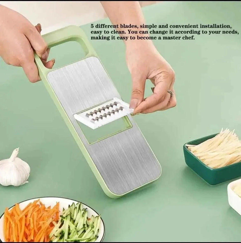 5 in 1 Vegetable Cutter Multifunctional grater and cutter
