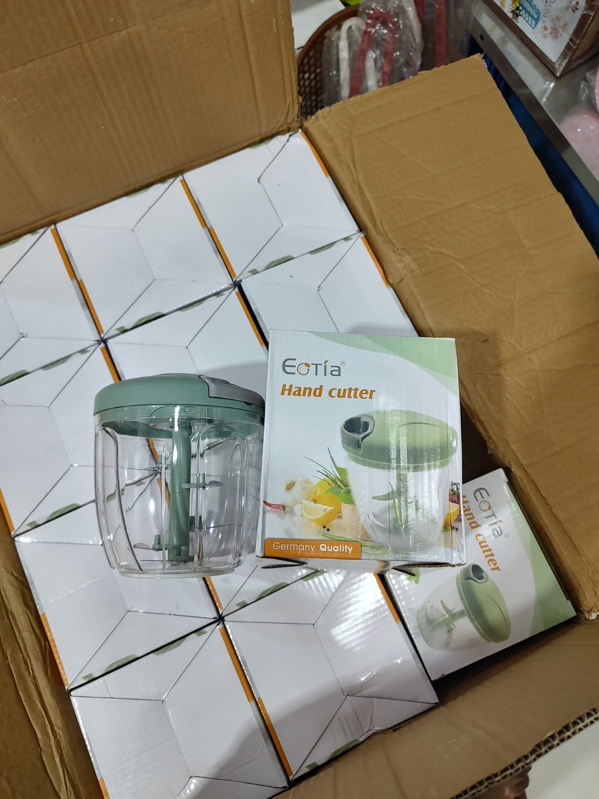 Pull String Household Vegetable Cutter & Meat Chopper