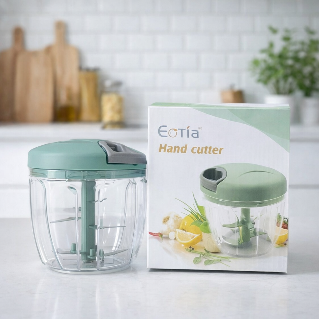 Pull String Household Vegetable Cutter & Meat Chopper